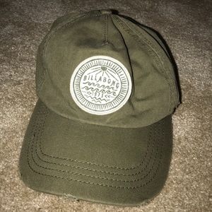 Green Billabong Baseball Hat